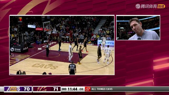 2023/24赛季NBA常规赛：湖人 VS 骑士 全场回放