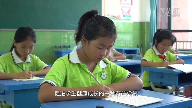 河北沧州:暑期托管“托”起学生的精彩假期