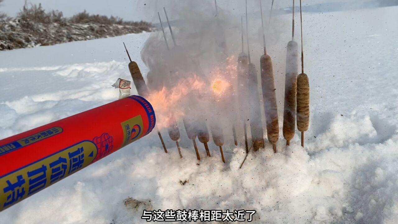 测试一下加特林鞭炮威力,没想到也能引发一场悲剧!还想看啥鞭炮