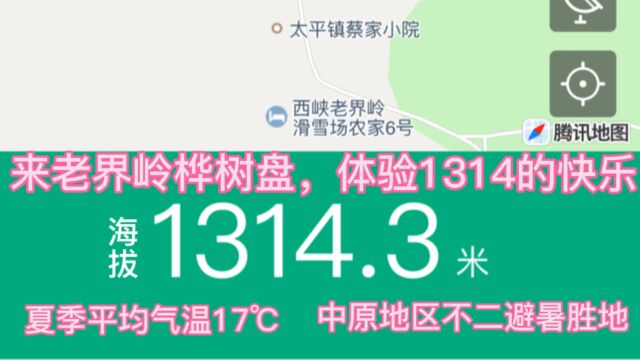 夏季来西峡老界岭桦树盘体验1314的快乐!