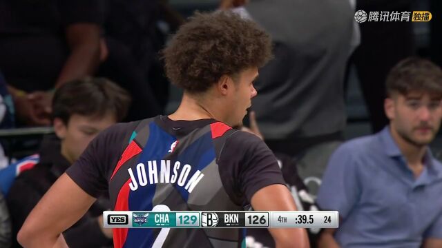 2023/24赛季NBA常规赛：黄蜂 VS 篮网 全场回放