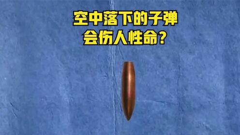 《流言终结者》第27集：朝天鸣枪，空中落下的子弹会打死人？_高清