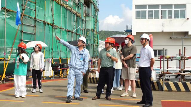 “强港使命 硬核担当” 主题融媒体采风活动在舟山开展