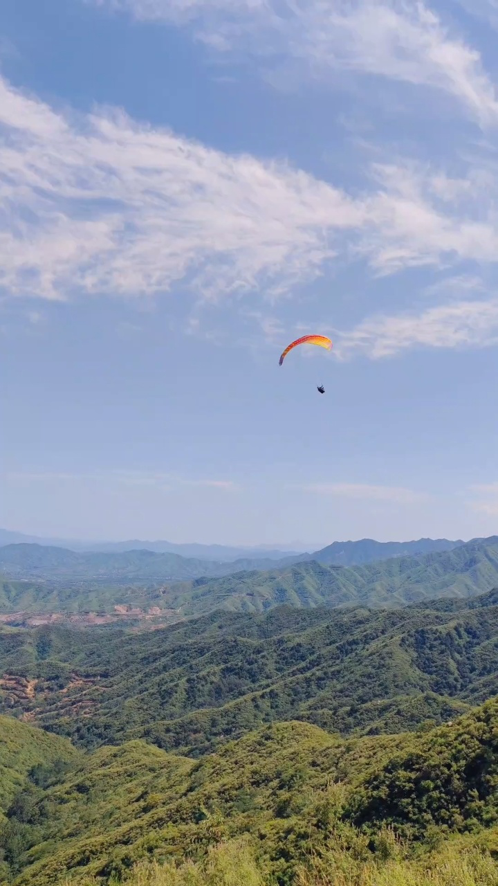 在空中俯瞰大地,像鹰一样在蓝天白云中自由翱翔,这是一场永生难忘的