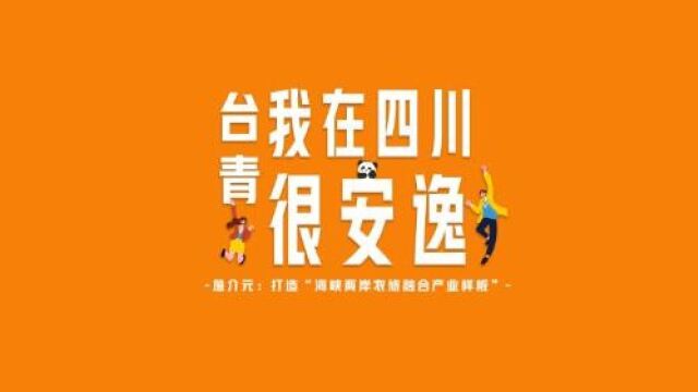 台青我在四川很安逸|詹介元:打造“海峡两岸农旅融合产业样板”