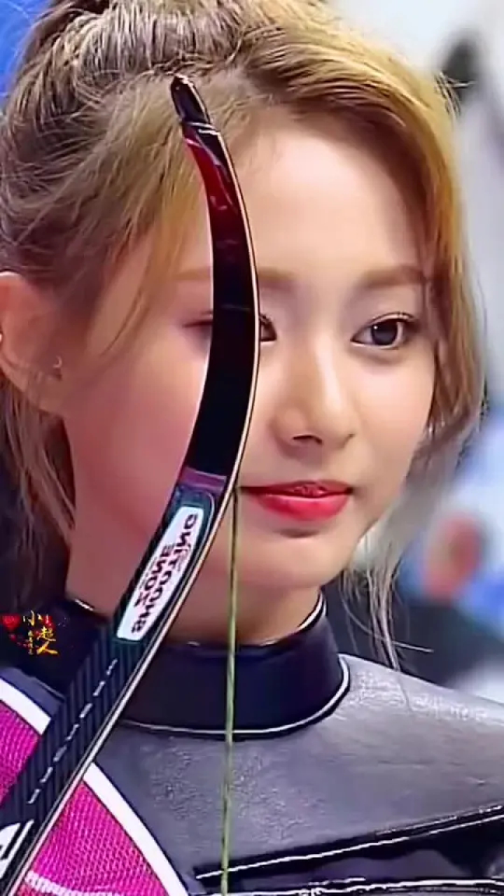 周子瑜 #射箭转场 #甜美女孩 #笑容最治愈的女孩
