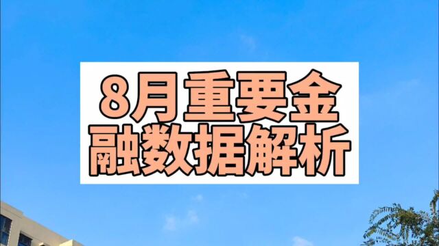 8月社融数据重点解读,消费和投资都有刺激空间