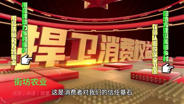 街坊农业阎文峰:地标性农产品和绿色食品如何搭配品牌