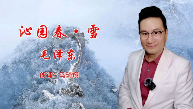 纪念毛主席诞辰130周年 朗诵《沁园春ⷮŠ雪》