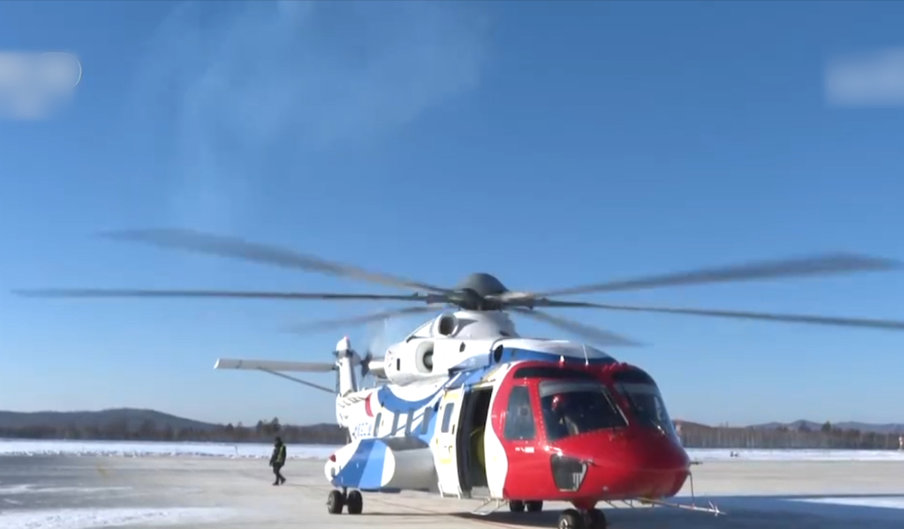 国产大型民用直升机ac313a取证试飞工作将全面开展