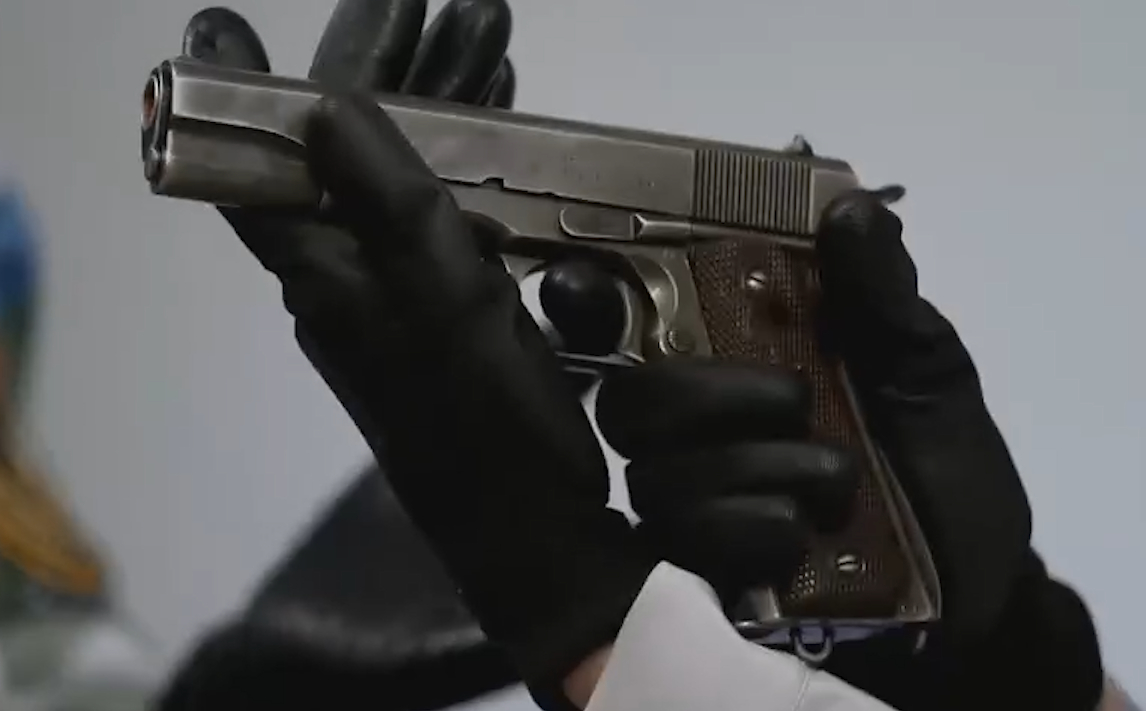 百年老枪,被誉为手枪界"老炮儿",柯尔特m1911a1