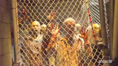 NEW! The Walking Dead Attraction FULL Walk-through - Universal Studios Hollywood