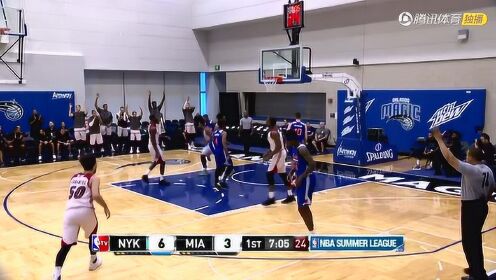 《NBA全场集锦》【得分】百步穿杨 佩兰茨快速反击命中三分