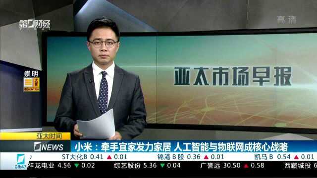 小米:牵手宜家发力家居 人工智能与物联网成核心战略