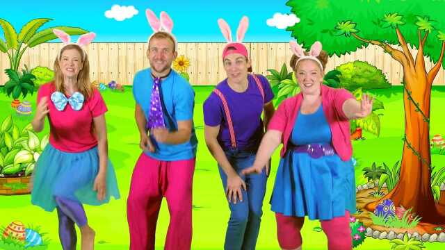 The Easter Bunny Bop  Kids Easter Song! Children's Music