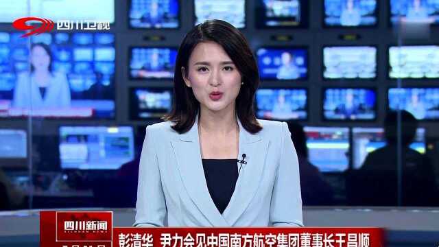 彭清华 尹力会见中国南方航空集团董事长王昌顺