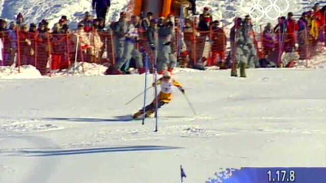 1994年利勒哈默尔冬季奥运会 施奈德获得高山滑雪全部项目的金牌