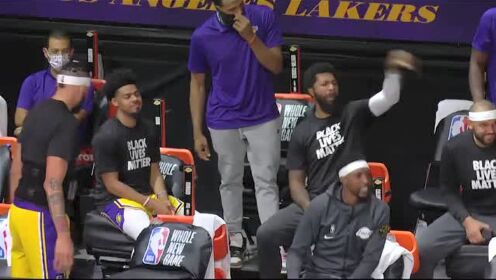 《NBA全场回放》【原声回放】快船vs湖人第3节 浓眉手起刀落连续命中三分