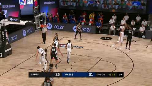 《NBA比赛集锦》【原声】马刺118-111步行者 盖伊爆砍23+5助队轻取步行者