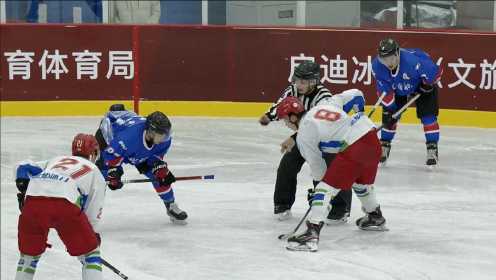 2020全国冰球锦标赛男子组半决赛：北京体职院vs齐齐哈尔 全场回放