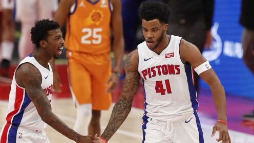 《NBA全场集锦》【原声】太阳105-110活塞 格兰特狂砍31分加时赛底角冲锋终结比赛
