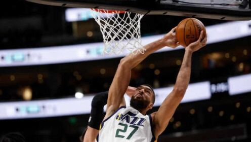 《NBA全场集锦》【球星】戈贝尔vs灰熊集锦 25+9旱地拔葱双手重扣