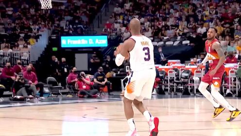 《NBA全场集锦》太阳掘金G4五佳球 保罗助飞布里奇斯空袭炸筐