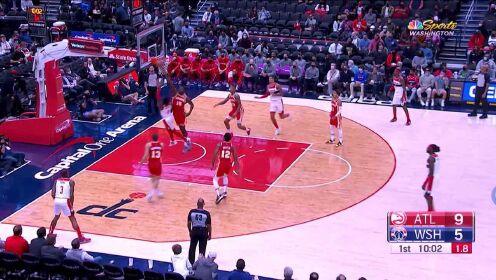 《NBA全场集锦》听说你叫饼皇 阿隆霍乐迪生突卡佩拉左手上篮