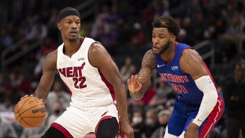 《NBA全场集锦》【球星】巴特勒vs活塞集锦 全场15+9+5强硬进攻提升士气