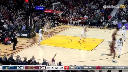 《NBA全场集锦》比赛末段从不手软 加兰连续中距离得手