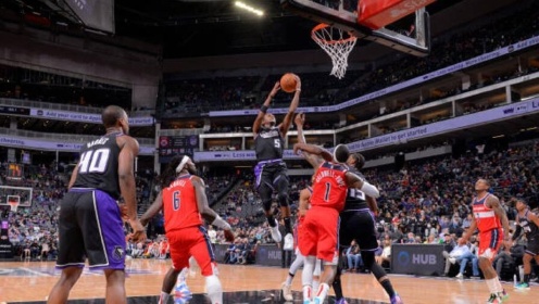《NBA全场集锦》【球星】福克斯vs奇才集锦 28分潇洒欧洲步尚蓝