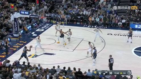 《NBA全场集锦》内外两开花 帕斯卡尔暴扣+三分连取5分