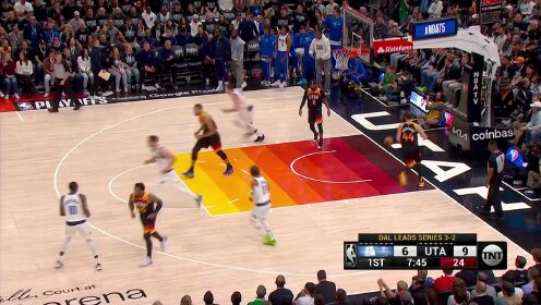 《NBA全场集锦》米切尔积极抢板补篮 东契奇骑马射箭抛投打板