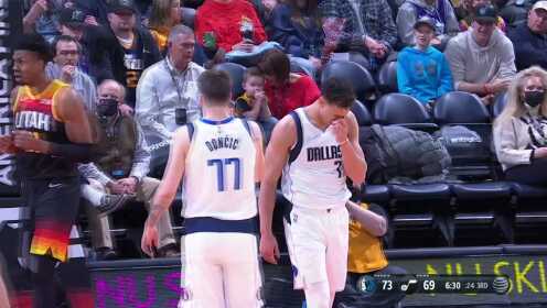 《NBA全场集锦》【原声】独行侠109-114爵士 米切尔7记三分率队5人上双险胜