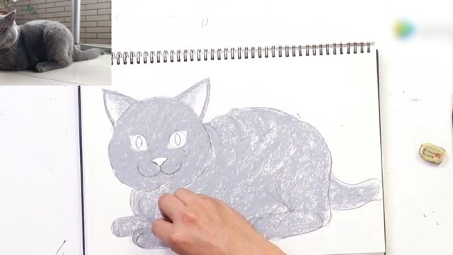 猫猫的20种创意儿童画法高光片段