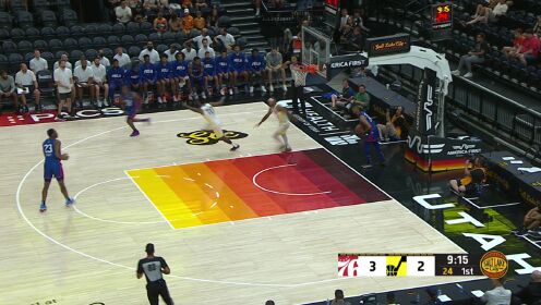 《NBA全场集锦》抢断突破一条龙 贾斯汀罗宾逊反击快攻无人可挡