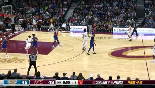 《NBA骑士》轮换阵容灵不灵得看乐福行不行！乐福再轰三分轻松砍下13分