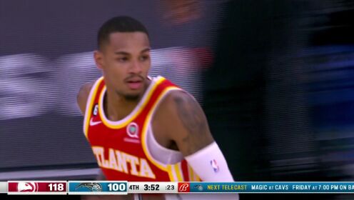 《NBA全场集锦》特雷杨眼光独到弧顶发牌 穆雷底角三分一箭穿心
