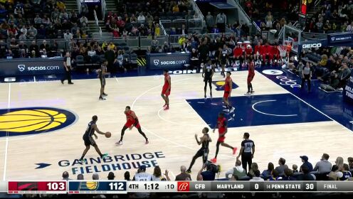 《NBA全场集锦》绝大功臣！希尔德外投里突连拿五分锁定胜局