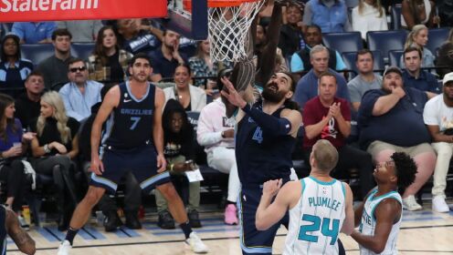 《NBA全场集锦》【球星】亚当斯vs黄蜂集锦 全场怒摘19记篮板称霸内线