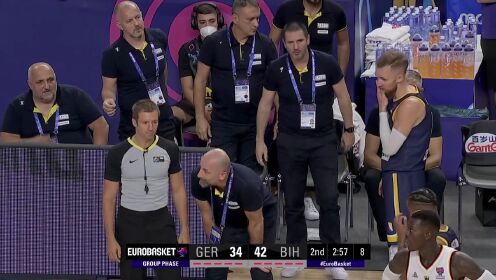 《FIBA》德国vs波黑第2节中文解说回放