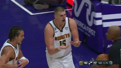 《NBA全场集锦》【回放】NBA常规赛：掘金vs爵士第4节原声解说回放