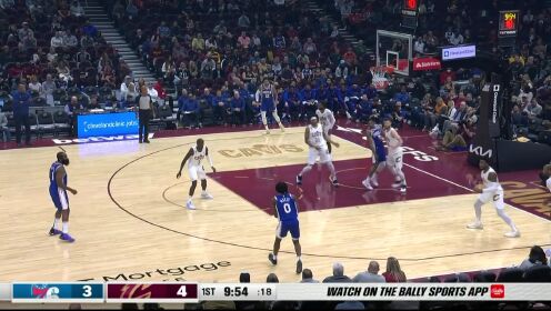 《NBA骑士》梅尔顿信马由缰送妙传 马克西外线接球甩狙正中靶心