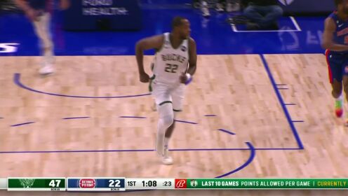 《NBA全场集锦》比赛强度不如训练？雄鹿多点开花首节砍下49分