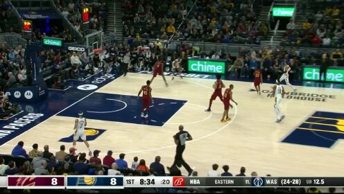 《NBA全场集锦》制霸内线一柱擎天 特纳无视骑士两员大将强打得手