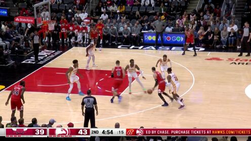 《NBA全场集锦》【回放】公牛vs老鹰第2节中文解说回放