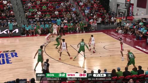 《NBA全场集锦》身体素质出类拔萃 斯库布猛龙过江轻松打成2+1