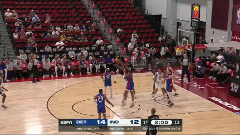 《NBA全场集锦》一个字就是干 辛普森千里奔袭反击上篮2+1