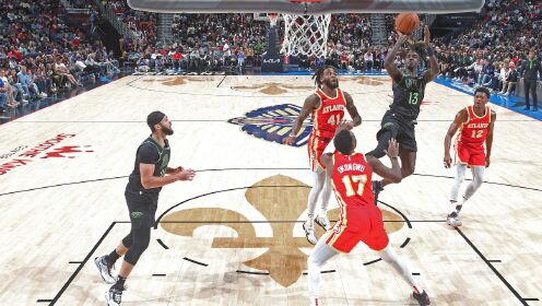 《NBA全场集锦》【原声】老鹰123-105鹈鹕 老鹰7人得分上双大胜鹈鹕