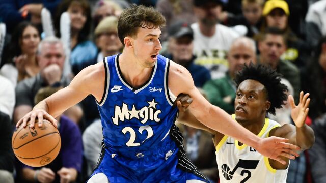 弗朗茨-瓦格纳vs爵士集锦 全场21分5助攻4抢断攻防一体发挥出色